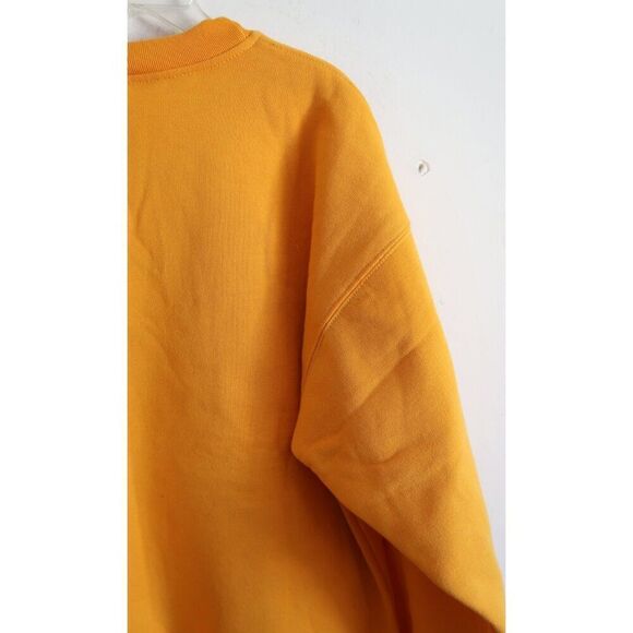 Holiday by Emma Mulholland "Holiday is for Lovers" Yellow Sweatshirt - Size S - Picture 6 of 8